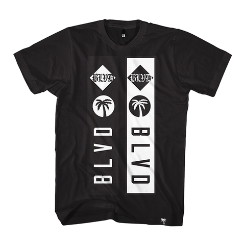 Blvd Supply Blocked Up Tee - BLVD Supply inc