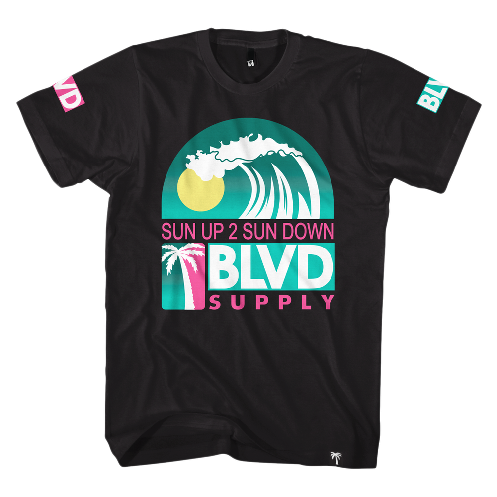 Blvd Supply Bball Wave Shirt - BLVD Supply inc