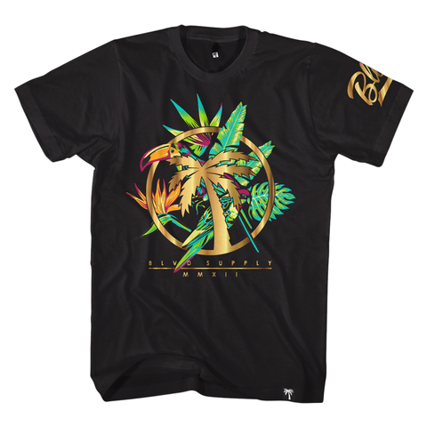 Blvd Supply Paradise Circle Tee - BLVD Supply inc