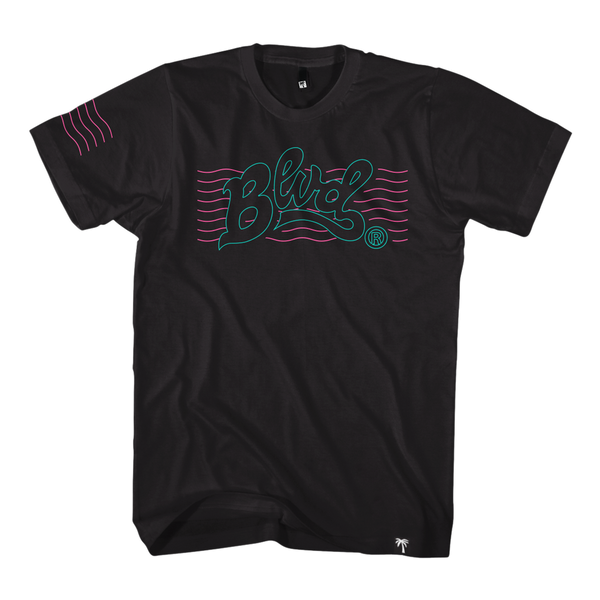 Outlined BLVD Tee - BLVD Supply inc