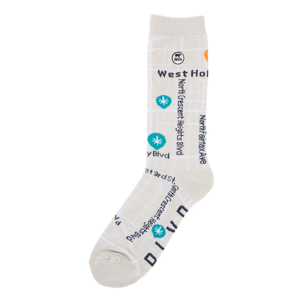 Blvd Supply Map Out Sock - BLVD Supply inc